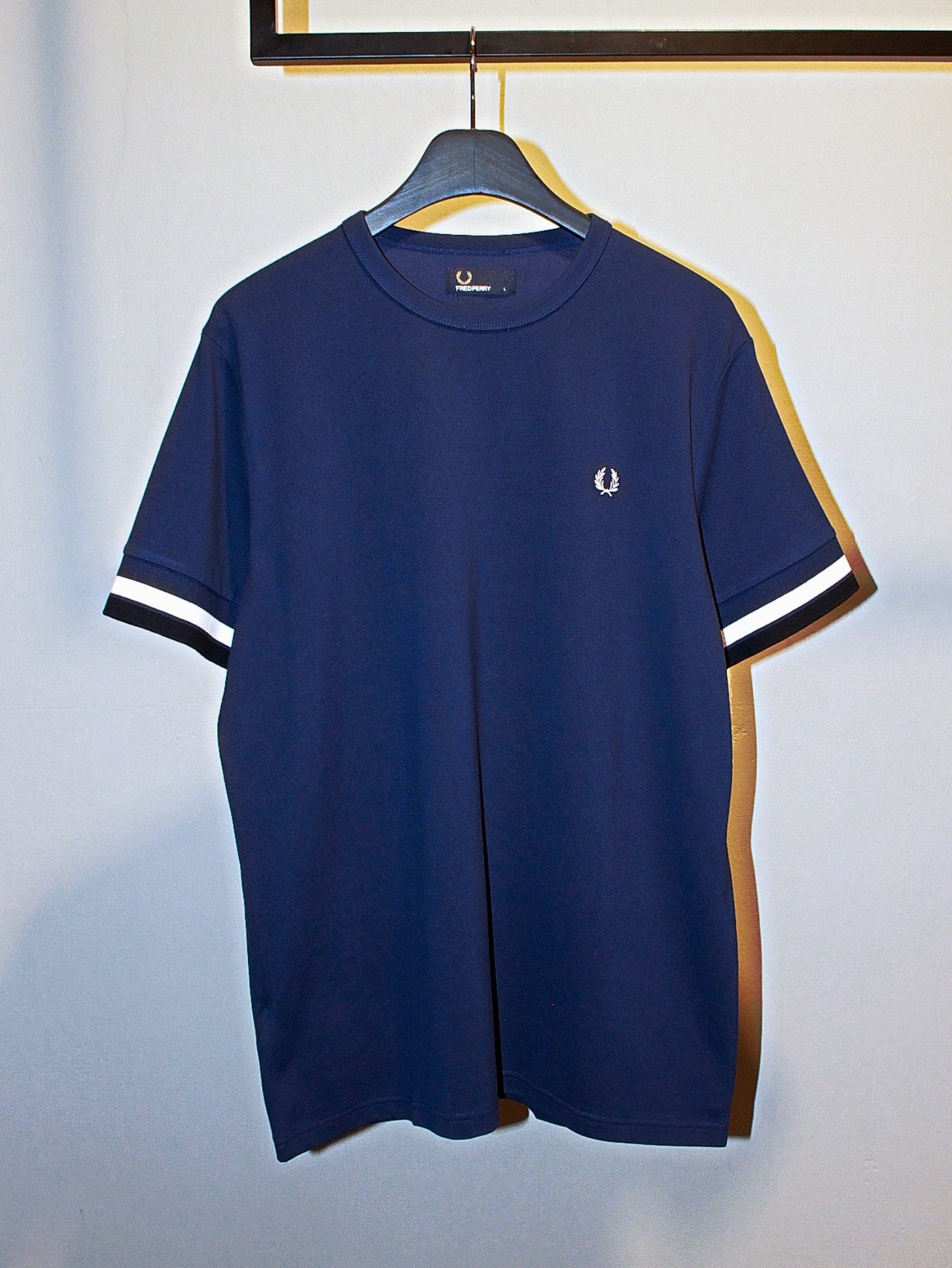 [Fred Perry] Bold Tipped T-Shirt - French Navy