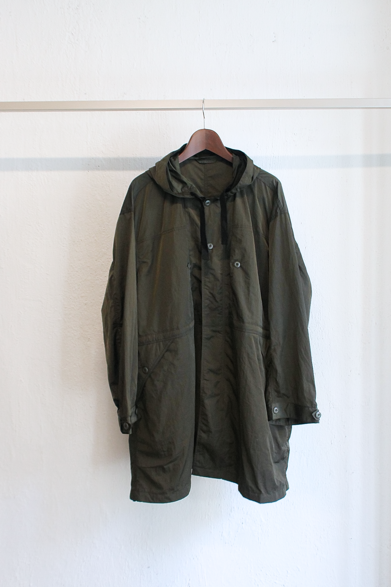 [CLAMP] Rain Coat - Khaki