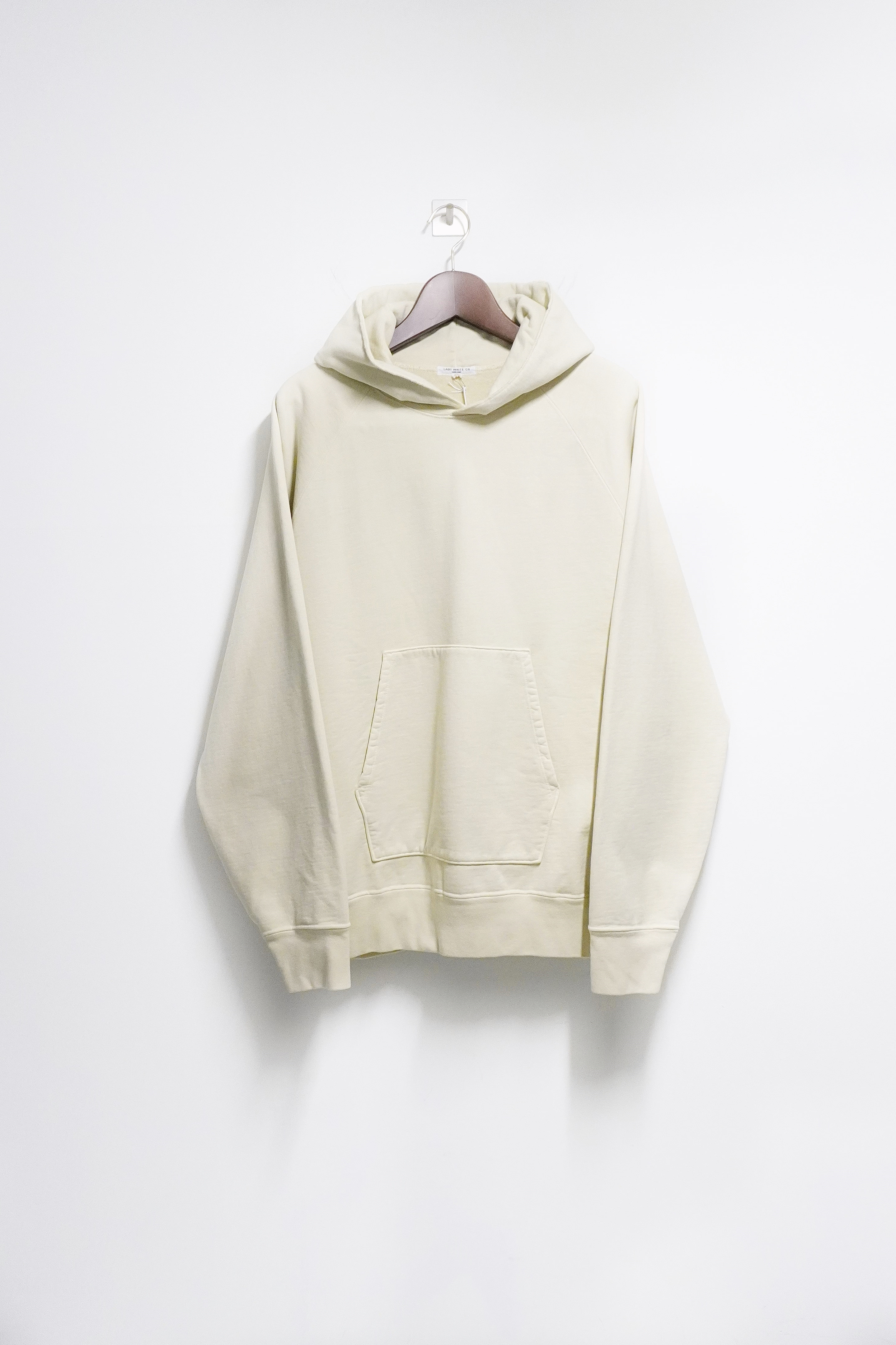 [LADY WHITE CO.] Super Weighted Hoodie – Bone