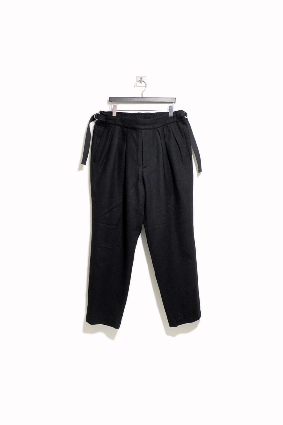 [SAYATOMO] Hakama Tweed Pants – Black