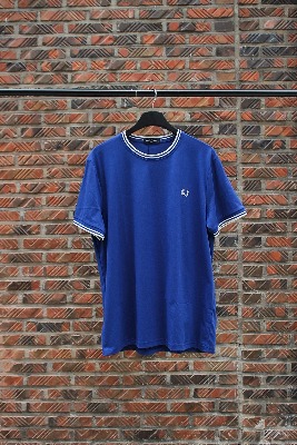 [FRED PERRY] Twin Tipped T-Shirt - Cobalt