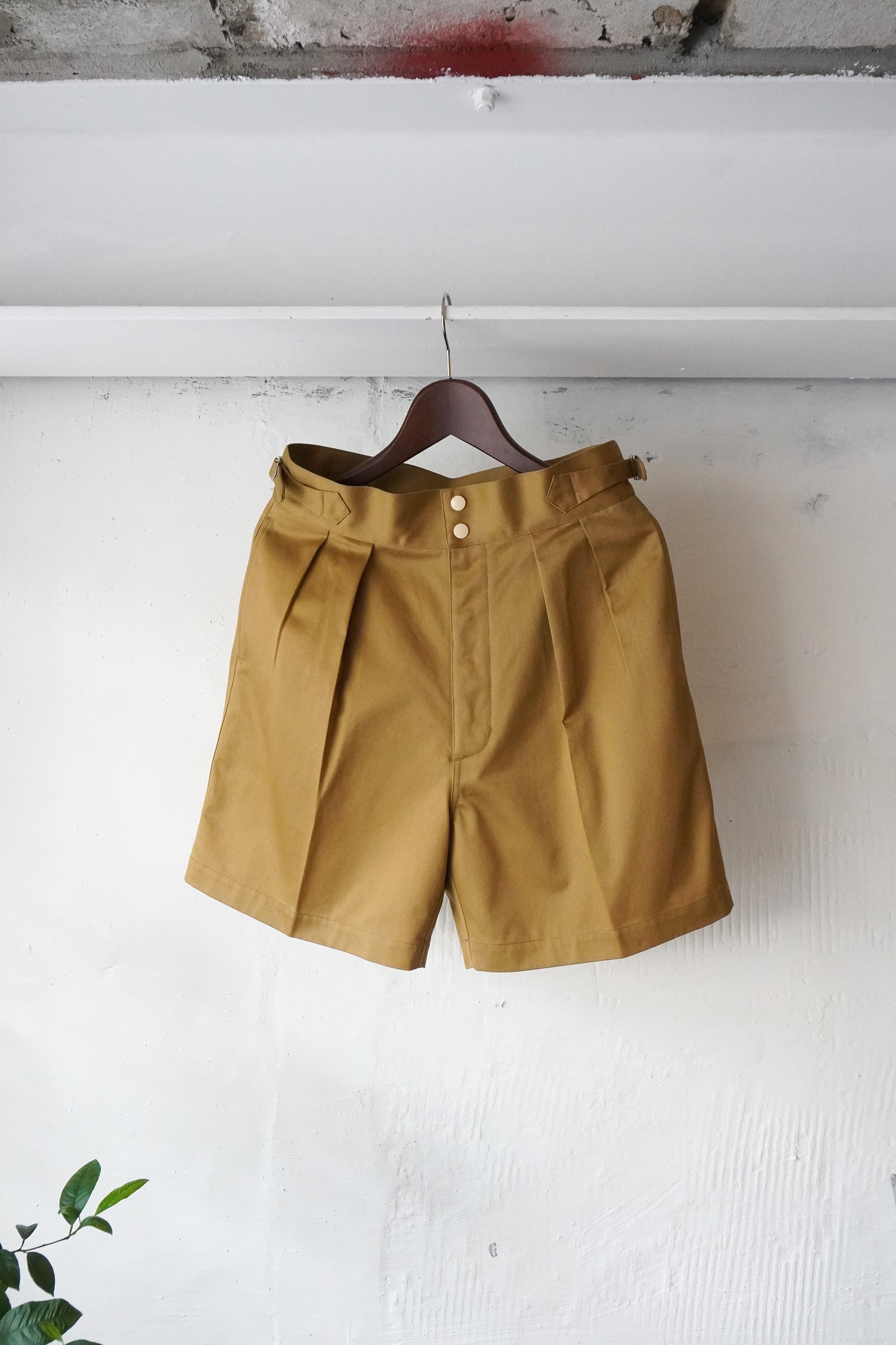 [J.PRESS]  Westpoint Short Pants - Khaki
