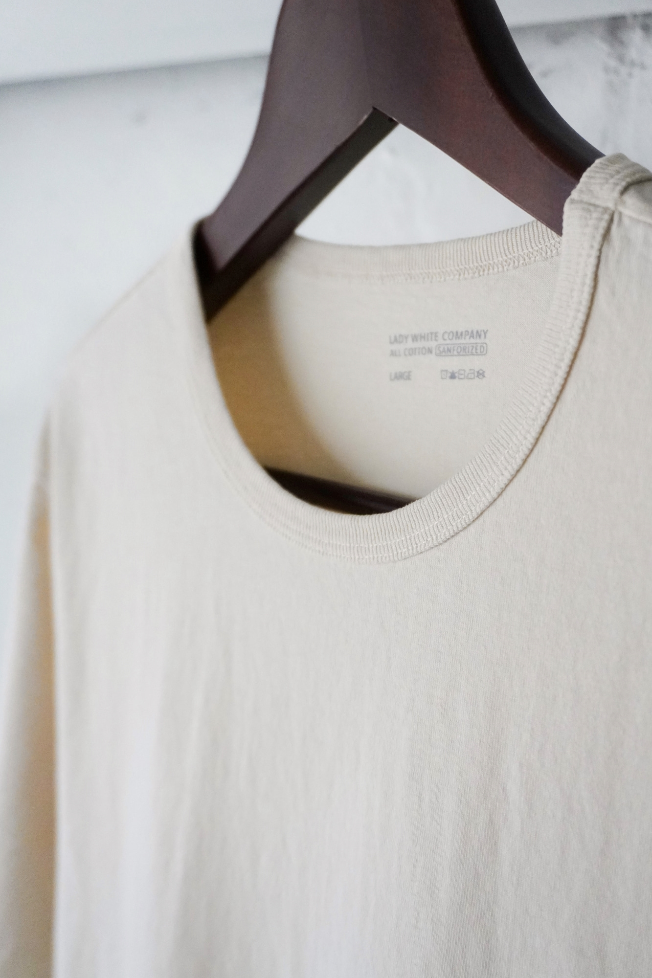 [LADY WHITE CO.] Our T-Shirt 2 Pack - Alabaster