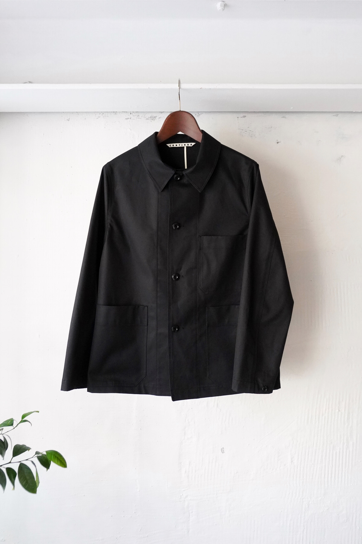 [CONTINUA] Ventile Chore Jacket - Black