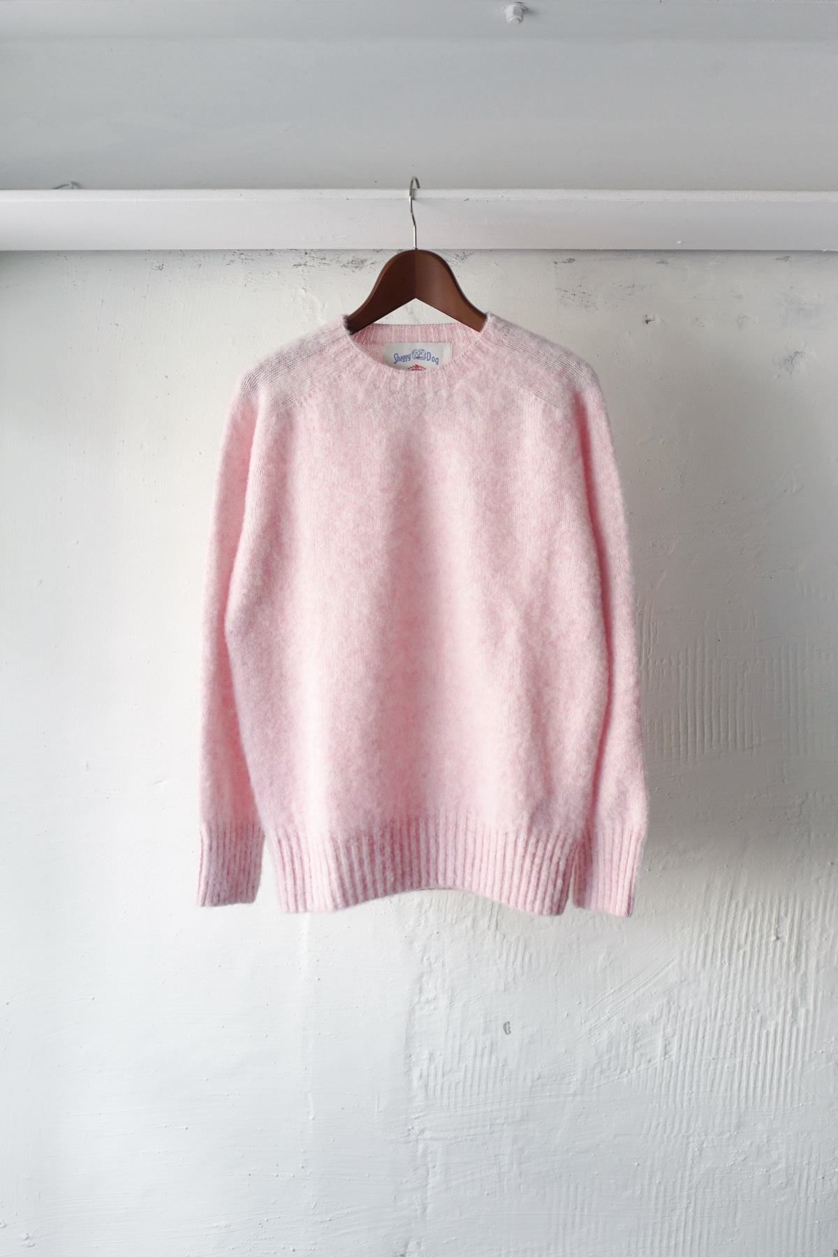 [J.PRESS]  Shaggy Dog Sweater - Pink