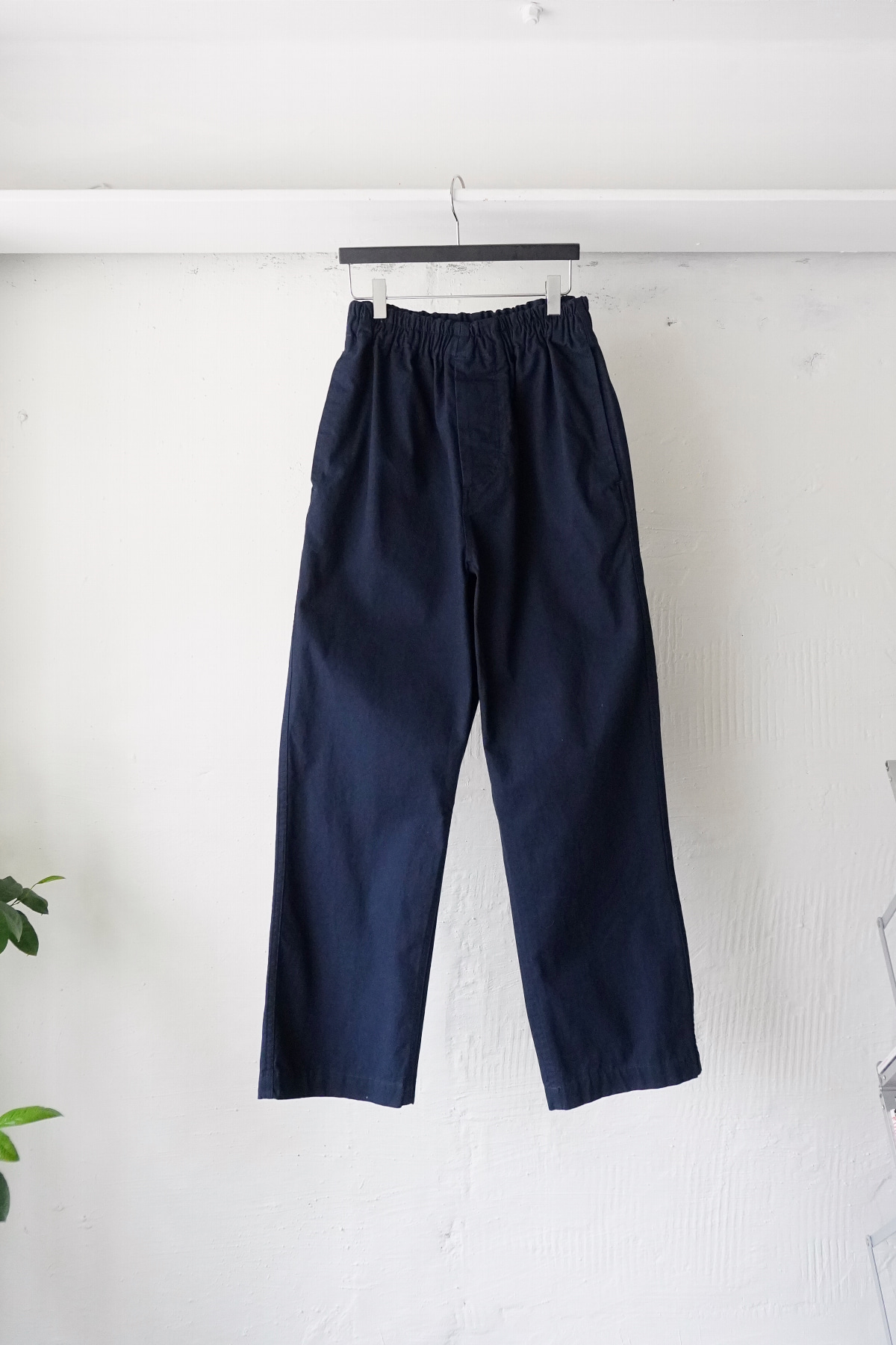 Restock! [DOCUMENT]  Light Cotton Pajama Pants - Navy