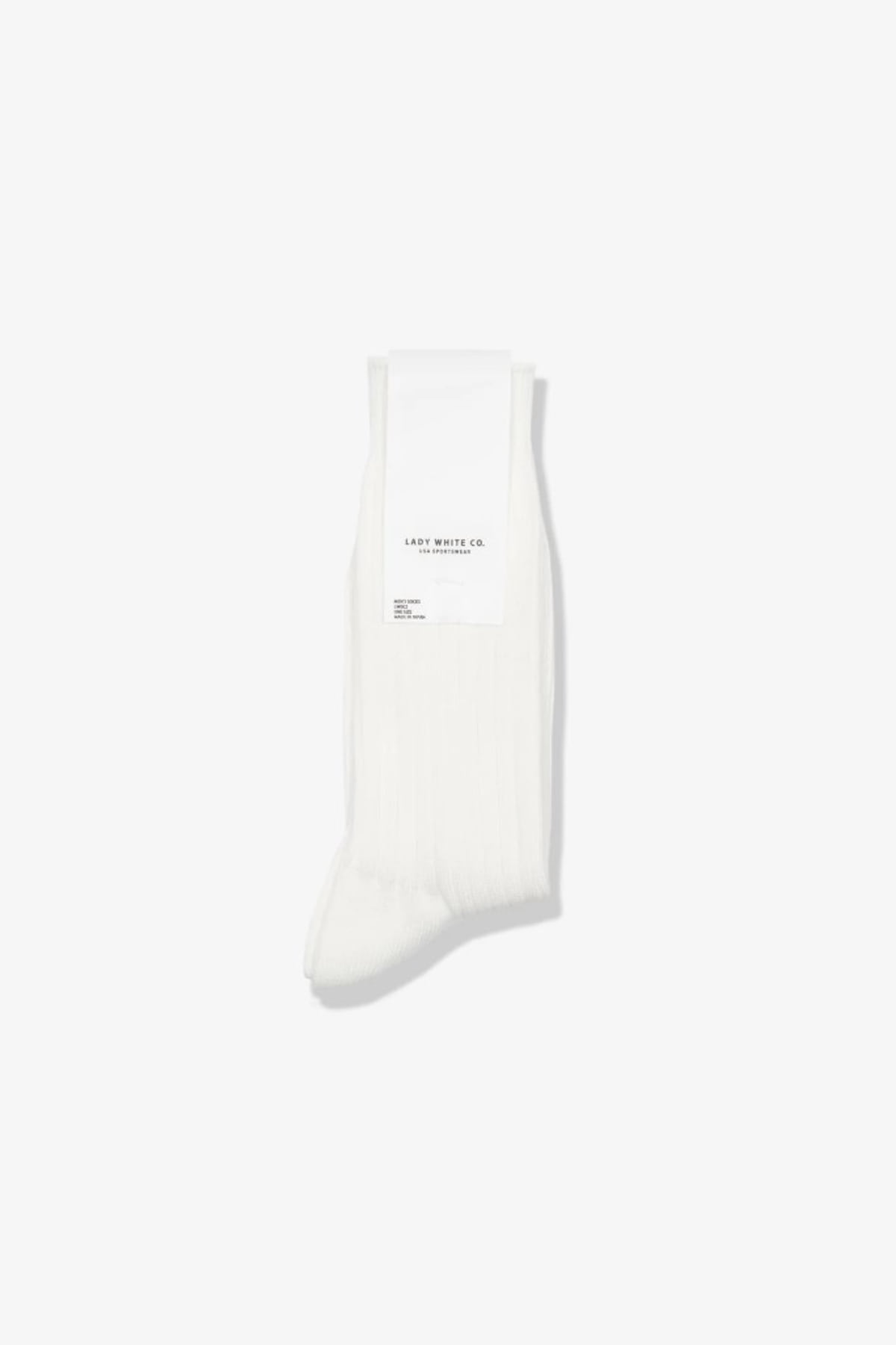 [LADY WHITE CO.] LWC Socks - White