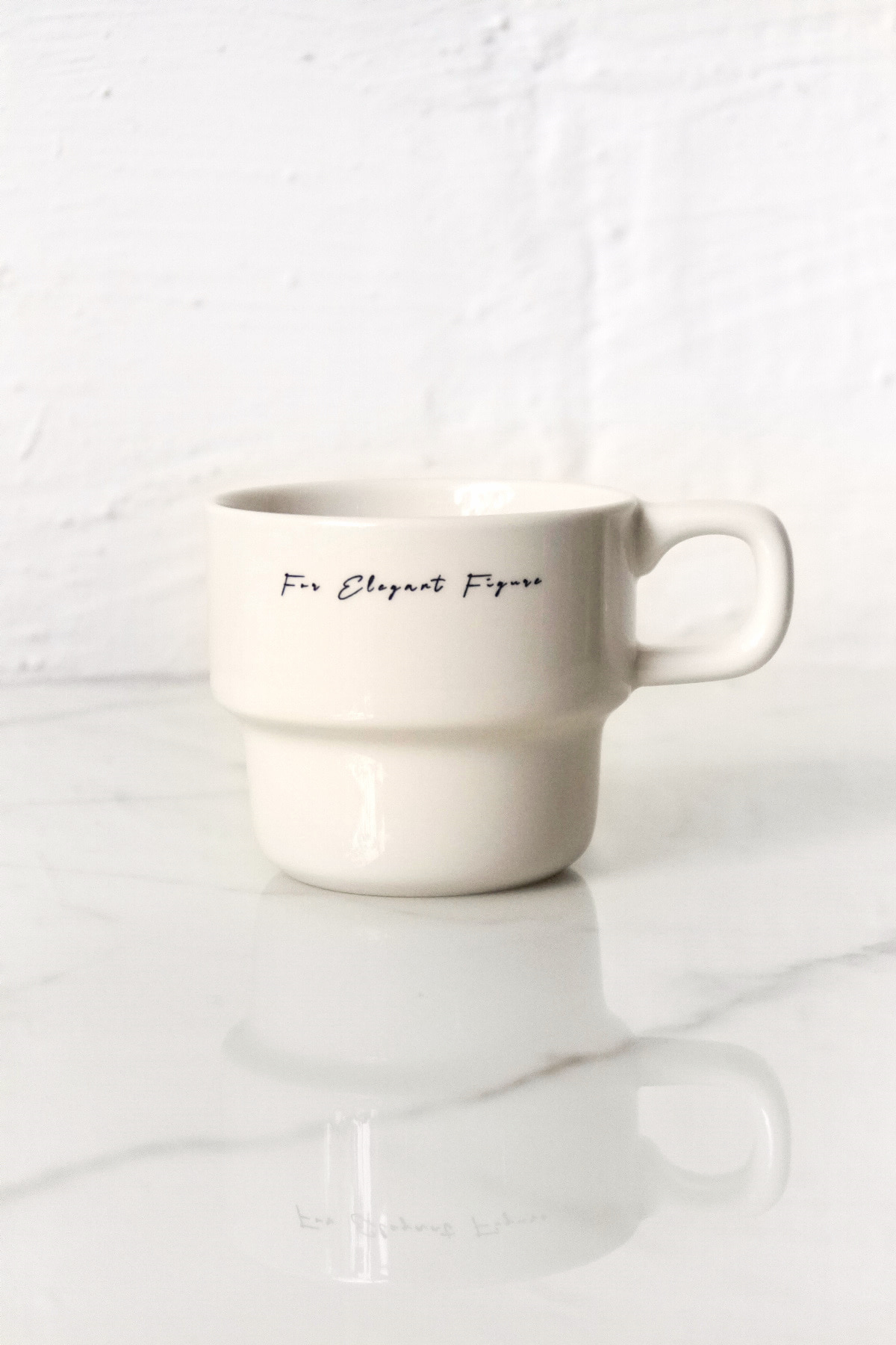 [METROPOLITICIAN] For Elegant Firgure Mug - Ivory