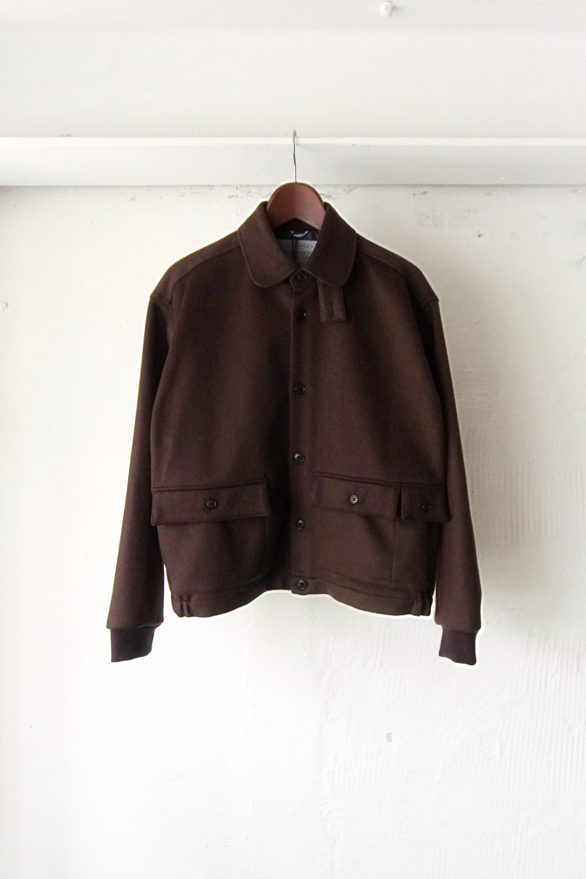[KENNETH FIELD]  Driving Jacket - D.Brown