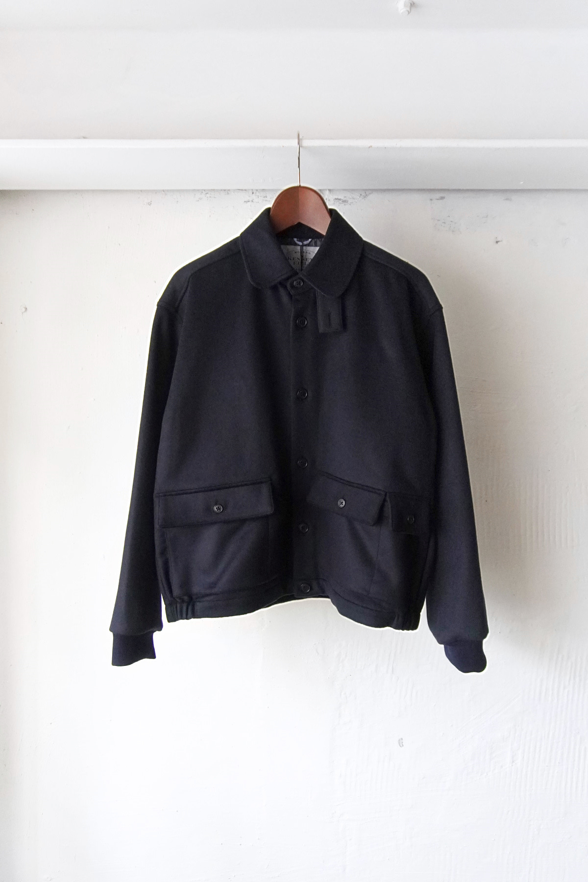 [KENNETH FIELD]  Driving Jacket - D.Navy